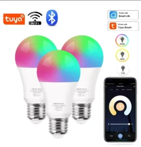 Tuya Smart Bulb Remote Control Wifi Smart Home Light Bulb Rgb E27 E26 Led Smart Bulb