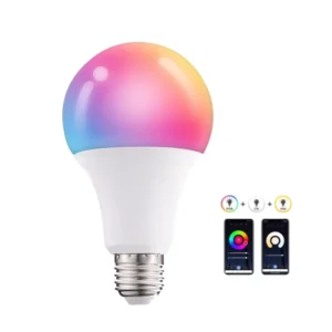 Tuya Smart Light Bulb App Control 2700K 6500K RGBCW+CCT Smart Bulb Google Home 9W E26 E27A60 LED Tuya Wifi Smart Life Bulb