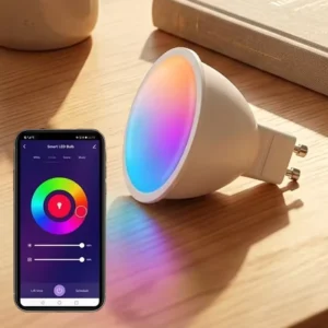 Tuya Smart RGB+CCT 5W Wireless LED Bulb Google Assistant Compatible Remote Control GU10 E27 GU5.3 Base Dimmable 3 Year Warranty