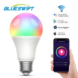 Tuya WIFI Alexa and Google RGBW RGB Intelligent Lamp LED Smart Bulb Light
