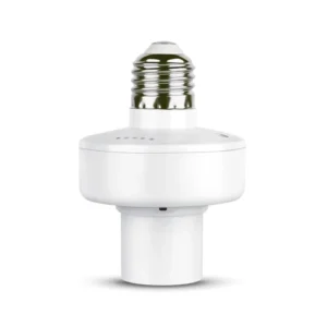 Tuya WiFi AC85-265V E27 Smart Bulb Holder with Remote Timing & Power Monitor Function Alexa & Google Home Compatible PST-WL-LC01