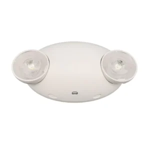 Twin Heads Rechargeable LED Lights, Light Bulb Emergency Wall Mounted, 1.5 Hours