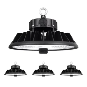UFO Fixture in Stock 240W 200W 150W Switchable 150W 120W 100W CCT Switchable LED High Bay Light for Workshop
