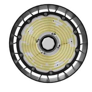 UFO LED High Bay Light 180lm/W 200W UL CE Certificated Power Dimmable Warehouse Industrial Lighting