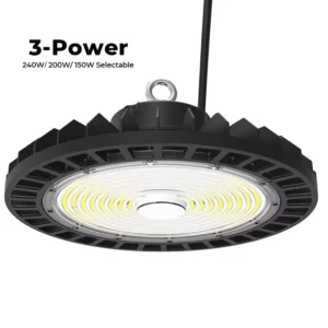 UFO LED High Bay Light 90W 120W 150W 200W 240W 150lm/W IP65 LED Industrial Highbay Light With CE ROHS ETL