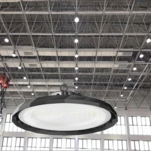 UFO for High Bay Light 150W Industrial IP65 5000K Daylight Aluminum Construction Color Power Selectable 5-Year Warranty