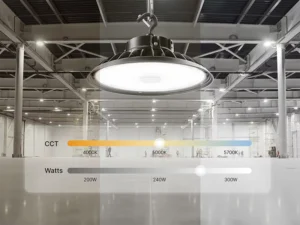 UL Certified DLC Certified Linear High Bay Light 240W 170lm/W 5000K for Industrial Warehouse Garage 5-Year Warranty
