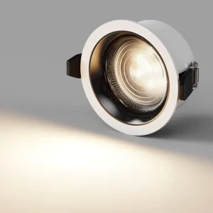 Ultra-Thin Deep Cup LED Downlight Glare-Free Eye-Friendly for Living Rooms and Kitchens High Efficiency