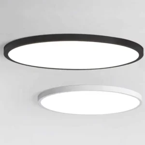 Ultra Thin Indoor Lighting Modern Round Surface Mount 24W 28W 38W 48W LED Ceiling Light for Home Office Living Room