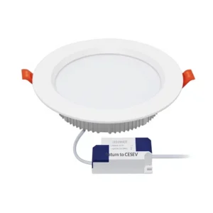 Ultra thin Recessed Aluminum LED Downlight 7W Hole Size 75 Home Bucket Light Concealed Dimmable CRI 80 89