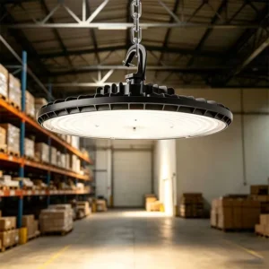 Ultra thin Round IP65 100w UFO LED High Bay Light Aluminum Body Indoor Lighting Industrial Fixture Shop Warehouse Garage Lights