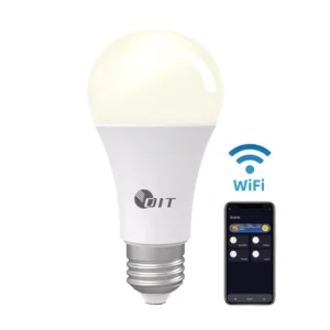 Voice Controlled Smart Bulb WiFi & App Adjustable RGB Light
