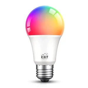 WIFI Control E27 Mutil-Color Changing Energy Saving 9W A19 RGB Led Bulb Indoor Luminous Music Light