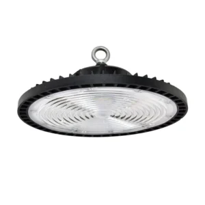 Warehouse Industrial E40 Cob 240W 100W 150W 200W Linear UFO LED High Bay Light Reflector DOB