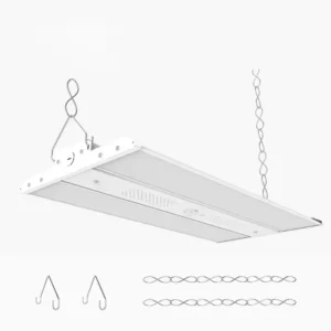 White LED Linear High Bay Light 80W 12000Lm Selectable Color Industrial LED Linear High Bay Lamp