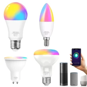 WiFi Led Bulb 9W RGB Smart LED Light Bulbs Alexa and Google