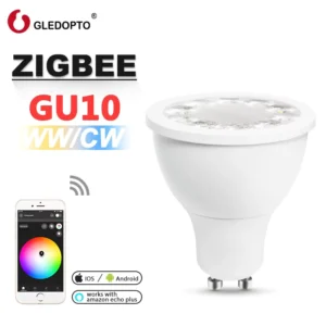 WiFi Milight GU10 RGBW CCT ZigBee LED Spotlight Bulb