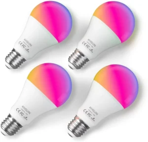 WiFi RGB CCT LED Bulb Tuya Light Bulbs Smart Light 7W 9W 12W E26 E27 B22