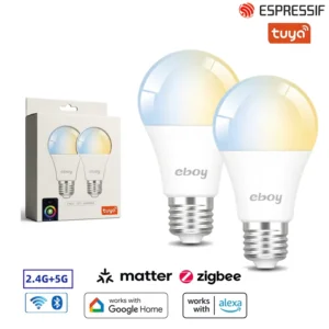 WiFi Smart Decorative Lamp RGBW Color Changing Dimmable Home Ambient Indoor LED Lighting Wireless Voice Activated Compatible