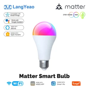 WiFi Smart E27 LED RGB 15W Light Bulbs Dimmable 2700K 6500K Alexa Google Home Voice Control Smart Life AC Power