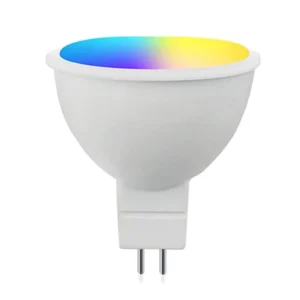 WiFi Smart Home Light Bulb GU10 LED Smart Globe Bulb Remote Control Switch E27/B22/E14 Base AC Certified ETL Plastic