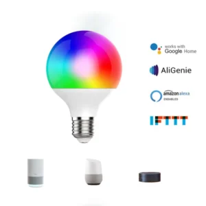 WiFi Smart Home Lighting Dimmable RGBW RGB+CCT LED Bulb G80