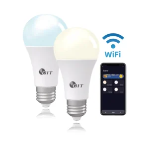WiFi Smart LED Bulb Tuya Remote Control Dimmable Color Temperature with Alexa & Google Home Energy Saving Smart Lighting