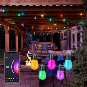WiFi Smart LED Filament Bulb, LED Bulb for Home, Christmas Lights