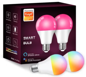 WiFi Smart Light Bulb 12W 15W RGB White Warm White E27 LED Bulb Dimmable Alexa Compatible Tuya Smart Life APP Google Assistant