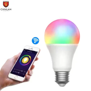 Wifi Bulb Light Voice Control RGB Smart LED Lamp Tuya APP Custom EU Standard 9W/10W