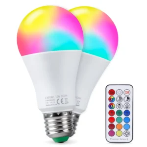 Wifi Led Bulb 10w Rgb Dimmable 110v 220v E27 B22 Infrared Memory Function Smart Led Light Bulbs
