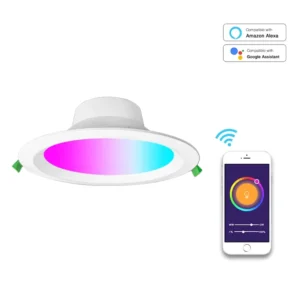 ZigBee Smart Downlight RGBW WiFi 15W 150 180mm Opening IP44 With CE RCM Certificate Smart Home Lamp Living Room Home