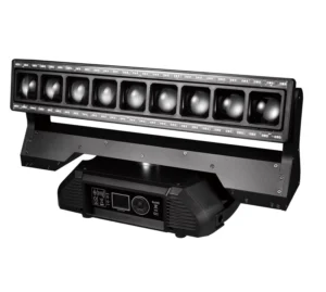 Zoom Infinitive Movement Artnet DMX DJ Stage Light Magic Blade 9x40W LED Beam Wash Moving Head DJ Disco Pixel Bar Light